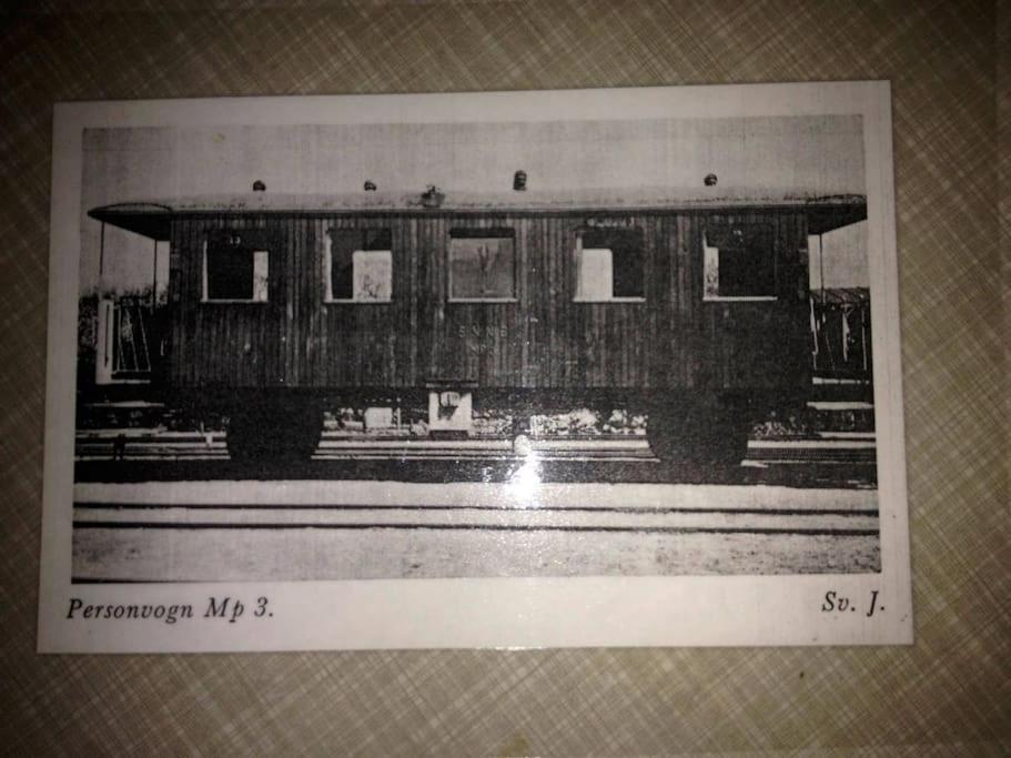 Ferienwohnung Fjordhytten. Rebuild Train Wagon From 1937. Odense Exterior foto